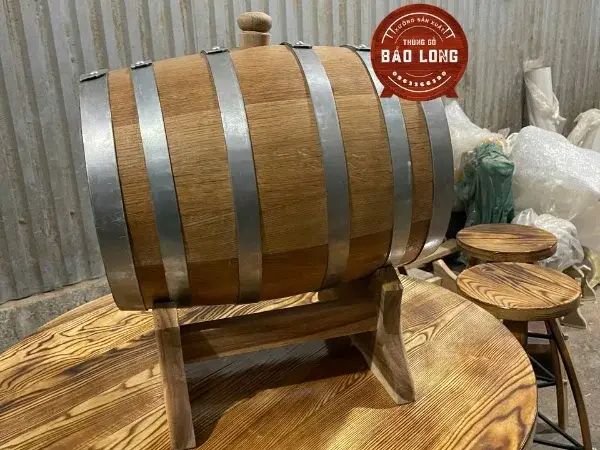 Thùng rượu gỗ sồi 20L